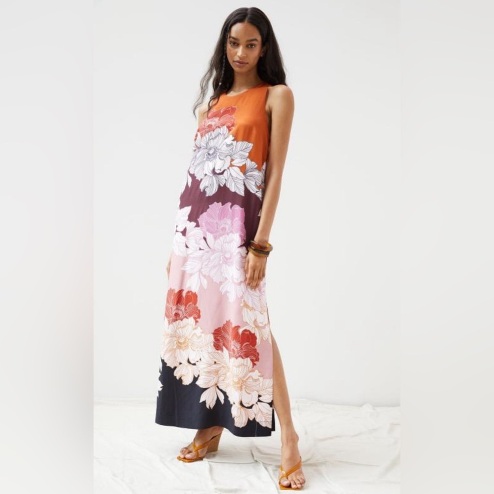 Anthropologie Maeve Floral Maxi Dress - Used but in great condition- Medium